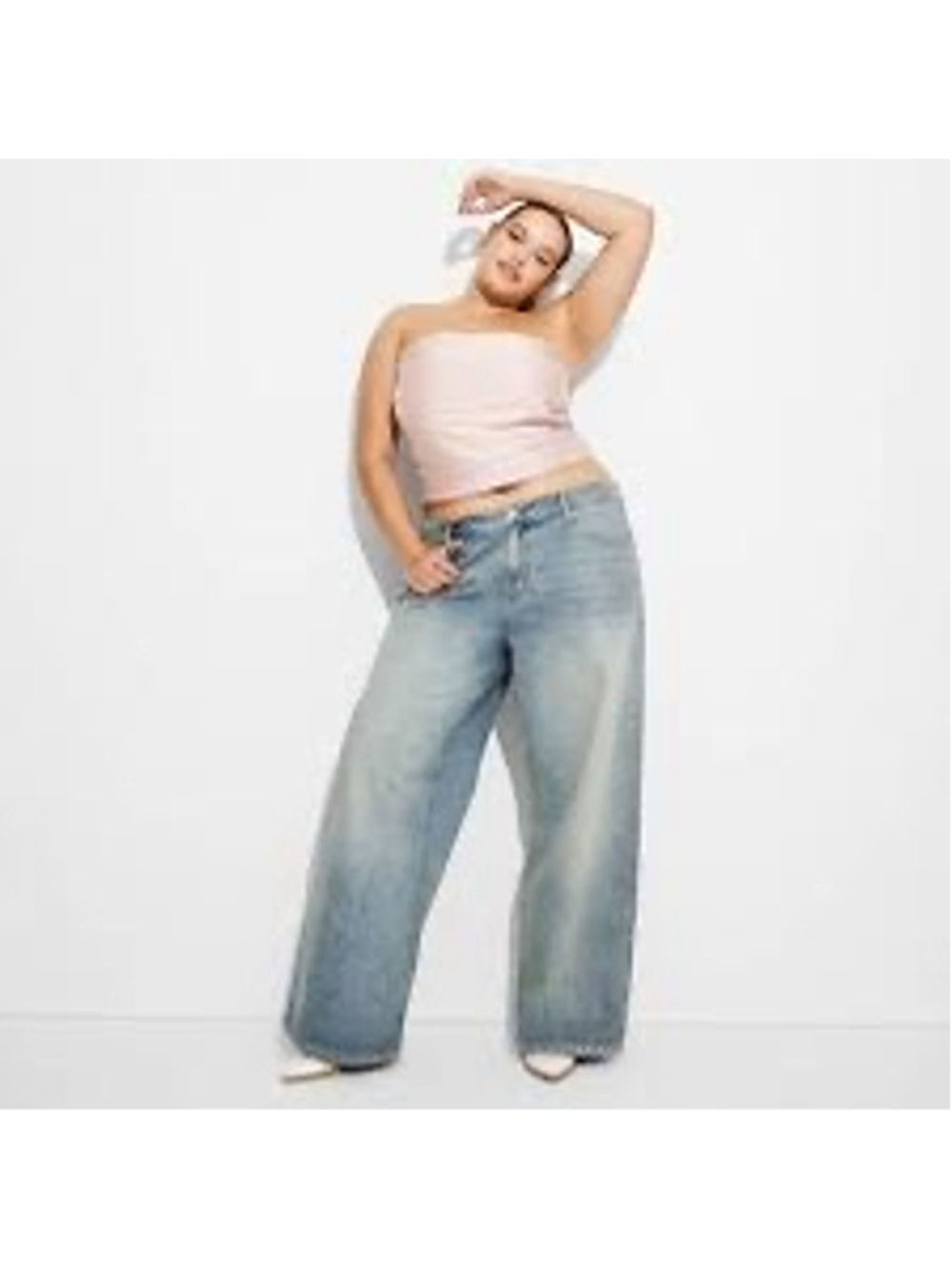Women's Wild Fable Mid-Rise Baggy Skater Jeans Blue Size 12